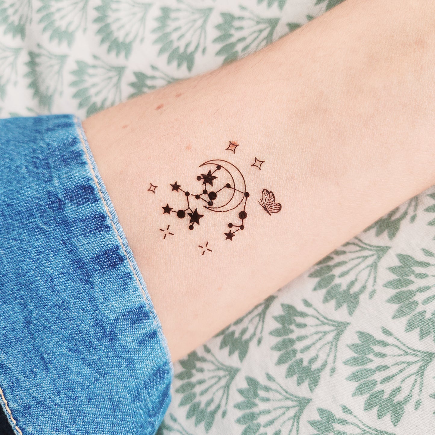 Tatouage temporaire constellation Sagittaire (4 sets)