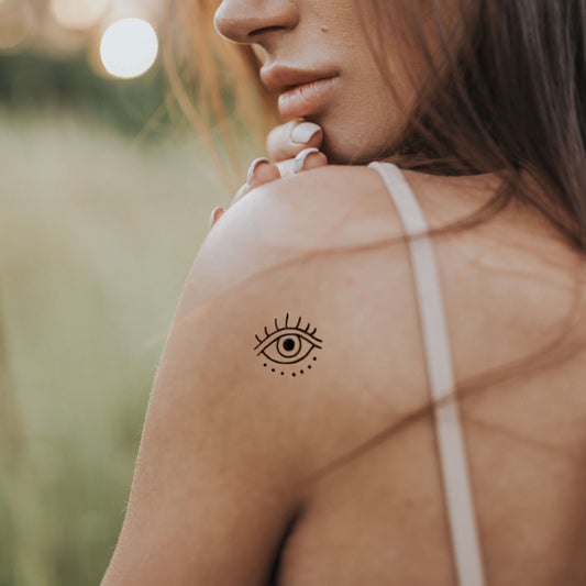 Tatouage temporaire du troisième oeil (lot de 4) - encredelicate