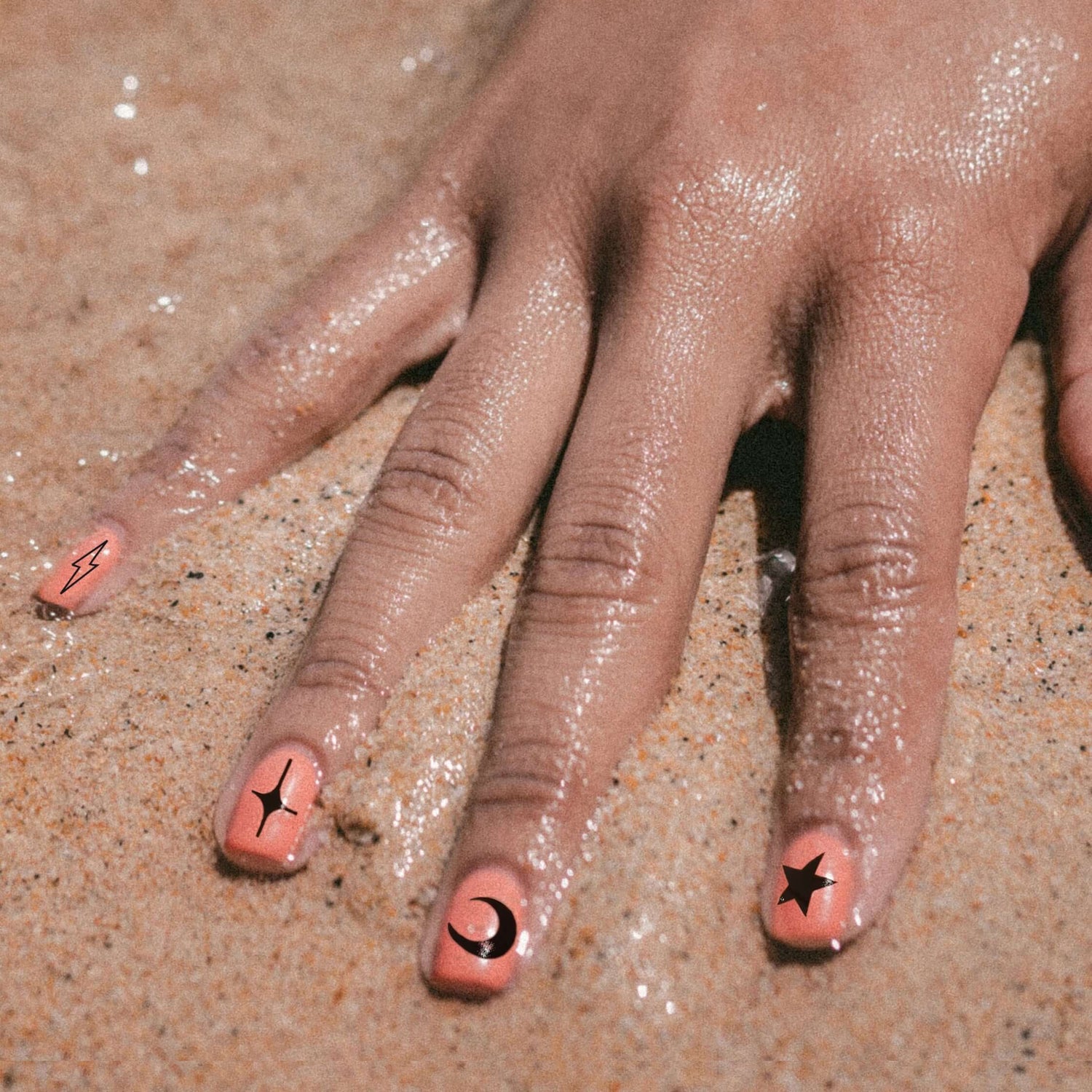 stickers nail art
