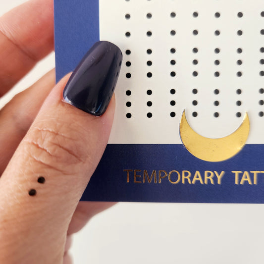 tatouages temporaires de points