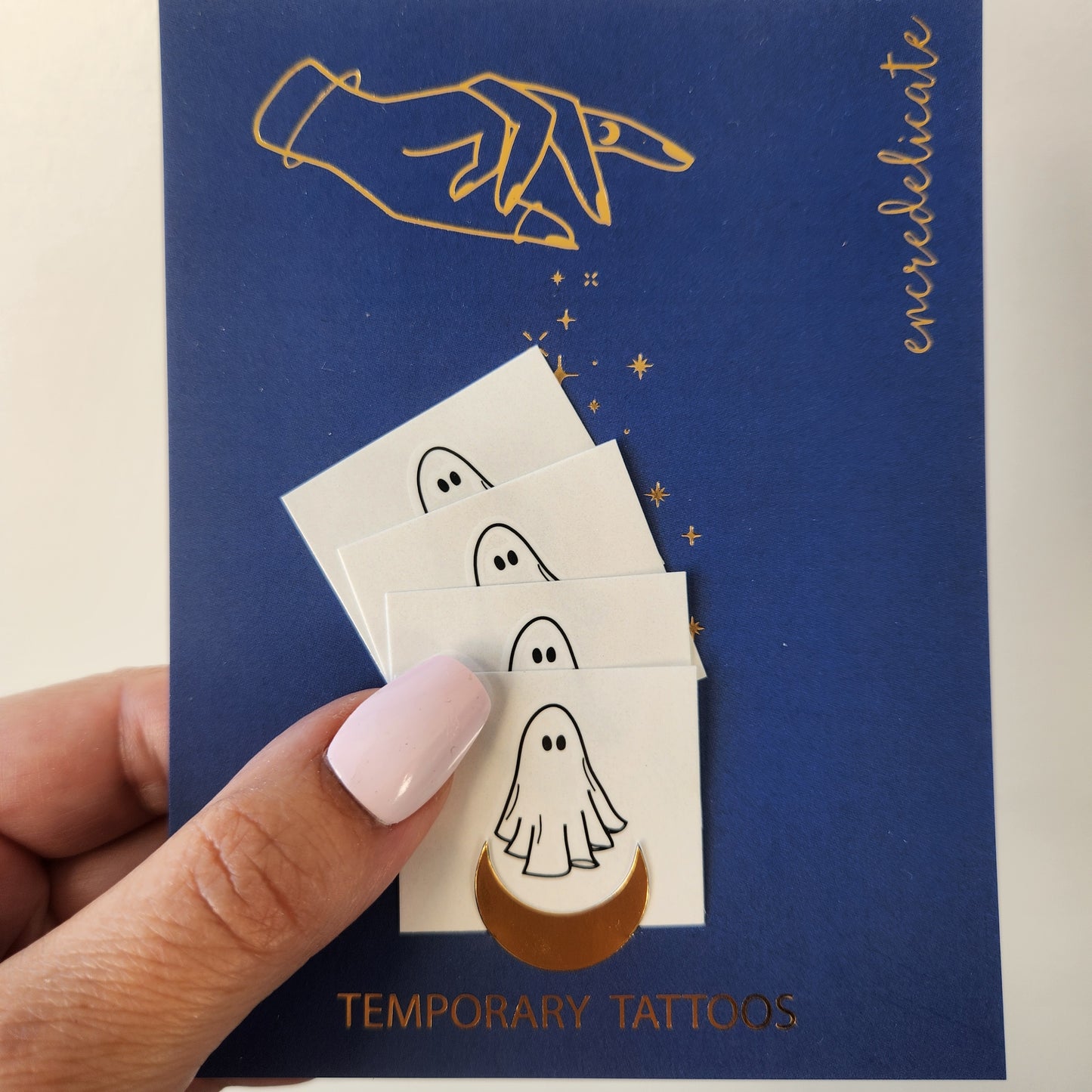 tatouage temporaire fantôme (lot de 4)