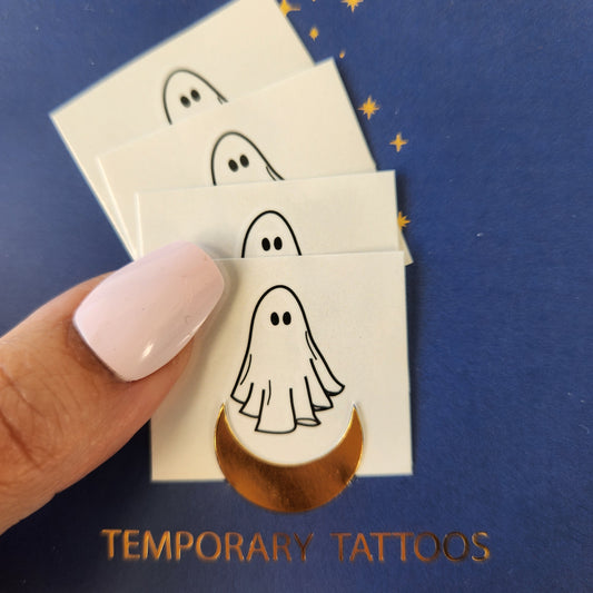 tatouage temporaire fantôme (lot de 4)