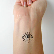 Charger l&#39;image dans la galerie, Tatouage temporaire du troisième oeil (lot de 4) - encredelicate 